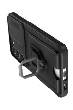 Newface Samsung Galaxy S23 Plus Kılıf Zuma Kartvizitli Yüzüklü Silikon - Siyah - Görsel 3