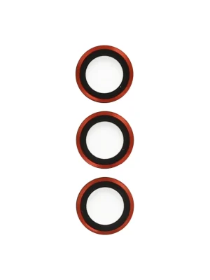 Newface Samsung Galaxy S23 Plus Metal Kamera Lens - Kırmızı