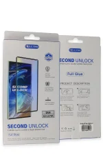 Newface Samsung Galaxy S23 Ultra Durable Full Glue Curved Cam - Görsel 4