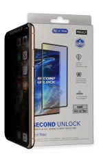 Newface Samsung Galaxy S23 Ultra Durable Full Glue Curved Hayalet Cam