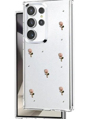 Newface Samsung Galaxy S23 Ultra Fiyonk Desenli Kapak - Desen 6