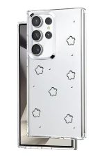 Newface Samsung Galaxy S23 Ultra Fiyonk Desenli Kapak - Desen 8