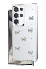 Newface Samsung Galaxy S23 Ultra Fiyonk Desenli Kapak - Desen 9