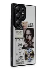 Newface Samsung Galaxy S23 Ultra Kılıf Mirror Desenli Kapak - Mirror - 2