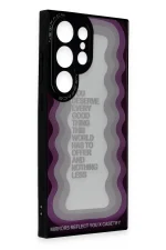 Newface Samsung Galaxy S23 Ultra Kılıf Mirror Desenli Kapak - Mirror - 5 - Görsel 2