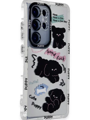 Newface Samsung Galaxy S23 Ultra Kılıf Reflexion Desenli Kapak - Desen 5