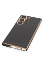 Newface Samsung Galaxy S23 Ultra Kılıf Volet Silikon - Siyah - Görsel 4