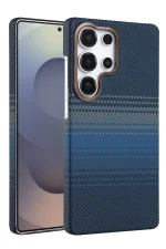 Newface Samsung Galaxy S23 Ultra Vega Magsafe Kapak - Mavi