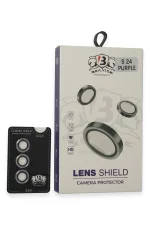 Newface Samsung Galaxy S24 Bilvis Titan Kamera Lens - Derin Mor