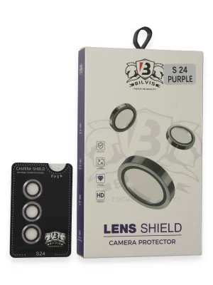 Newface Samsung Galaxy S24 Bilvis Titan Kamera Lens - Derin Mor