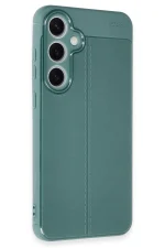 Newface Samsung Galaxy S24 FE Kılıf Auto Focus Kapak - Koyu Yeşil - Görsel 2