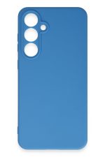 Newface Samsung Galaxy S24 FE Kılıf First Silikon - Mavi - Görsel 3