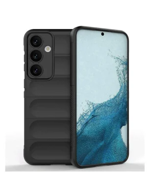 Newface Samsung Galaxy S24 FE Kılıf Optimum Silikon - Siyah