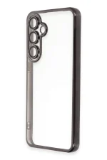 Newface Samsung Galaxy S24 FE Kılıf Razer Lensli Silikon - Siyah - Görsel 2