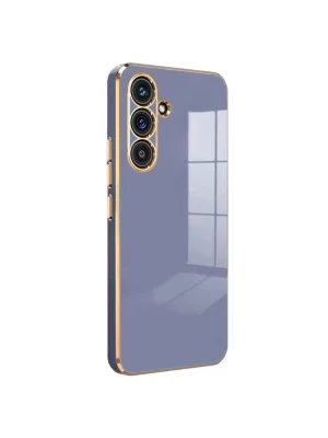 Newface Samsung Galaxy S24 FE Kılıf Volet Silikon - Mavi
