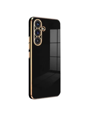 Newface Samsung Galaxy S24 FE Kılıf Volet Silikon - Siyah
