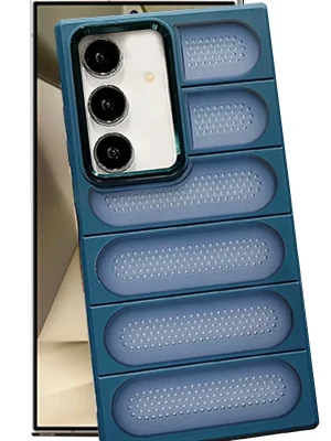 Newface Samsung Galaxy S24 Kılıf Airmax Silikon Kapak - Lacivert