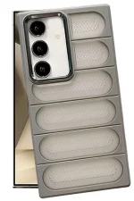 Newface Samsung Galaxy S24 Kılıf Airmax Silikon Kapak - Titan Gri