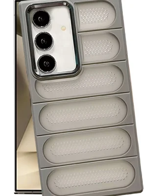 Newface Samsung Galaxy S24 Kılıf Airmax Silikon Kapak - Titan Gri