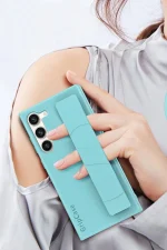 Newface Samsung Galaxy S24 Kılıf Data Kapak - Açık Mavi - Görsel 3