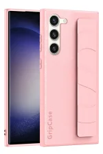 Newface Samsung Galaxy S24 Kılıf Data Kapak - Pudra - Görsel 2