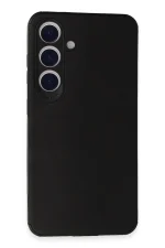 Newface Samsung Galaxy S24 Kılıf Loop Deri Silikon - Siyah