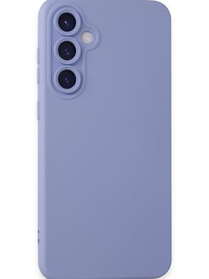 Newface Samsung Galaxy S24 Kılıf Nano içi Kadife Silikon - Lila