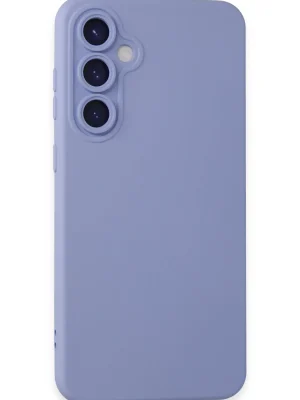 Newface Samsung Galaxy S24 Kılıf Nano içi Kadife Silikon - Lila