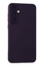 Newface Samsung Galaxy S24 Kılıf Nano içi Kadife Silikon - Mor