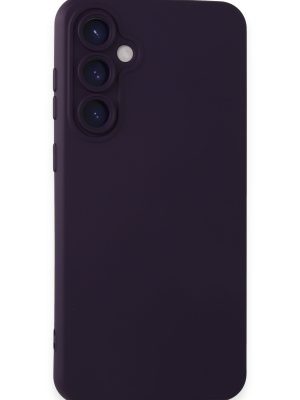 Newface Samsung Galaxy S24 Kılıf Nano içi Kadife Silikon - Mor