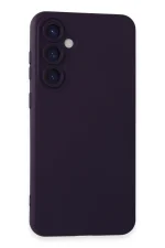 Newface Samsung Galaxy S24 Kılıf Nano içi Kadife Silikon - Mor