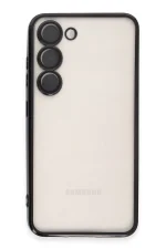 Newface Samsung Galaxy S24 Kılıf Razer Lensli Silikon - Siyah - Görsel 2