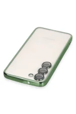 Newface Samsung Galaxy S24 Kılıf Razer Lensli Silikon - Yeşil - Görsel 3