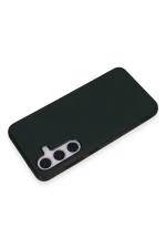 Newface Samsung Galaxy S24 Kılıf Taft Kapak - Koyu Yeşil - Görsel 2