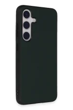 Newface Samsung Galaxy S24 Kılıf Taft Kapak - Koyu Yeşil