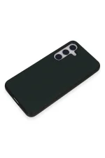 Newface Samsung Galaxy S24 Kılıf Taft Kapak - Koyu Yeşil - Görsel 3