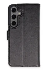 Newface Samsung Galaxy S24 Kılıf Trend S Plus Kapaklı Kılıf - Siyah