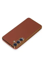 Newface Samsung Galaxy S24 Kılıf Volet Silikon - Kırmızı - Görsel 3