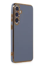 Newface Samsung Galaxy S24 Kılıf Volet Silikon - Mavi - Görsel 2