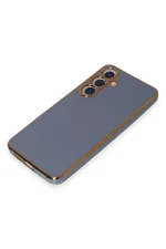 Newface Samsung Galaxy S24 Kılıf Volet Silikon - Mavi - Görsel 4