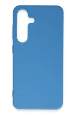 Newface Samsung Galaxy S24 Plus Kılıf First Silikon - Mavi - Görsel 2