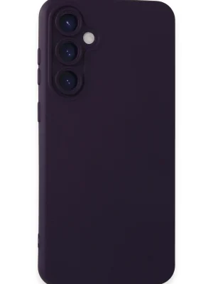 Newface Samsung Galaxy S24 Plus Kılıf Nano içi Kadife Silikon - Mor