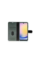 Newface Samsung Galaxy S24 Plus Kılıf Trend S Plus Kapaklı Kılıf - Lacivert - Görsel 4