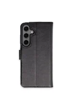 Newface Samsung Galaxy S24 Plus Kılıf Trend S Plus Kapaklı Kılıf - Siyah