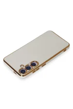 Newface Samsung Galaxy S24 Plus Kılıf Volet Silikon - Beyaz - Görsel 3