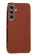 Newface Samsung Galaxy S24 Plus Kılıf Volet Silikon - Kırmızı