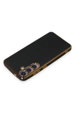 Newface Samsung Galaxy S24 Plus Kılıf Volet Silikon - Siyah - Görsel 3