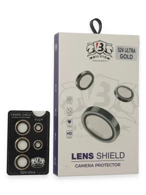 Newface Samsung Galaxy S24 Ultra Bilvis Titan Kamera Lens - Gold