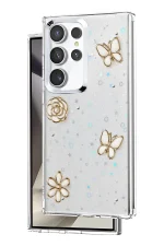 Newface Samsung Galaxy S24 Ultra Fiyonk Desenli Kapak - Desen 10