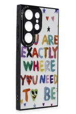 Newface Samsung Galaxy S24 Ultra Kılıf Mirror Desenli Kapak - Mirror - 10 - Görsel 2